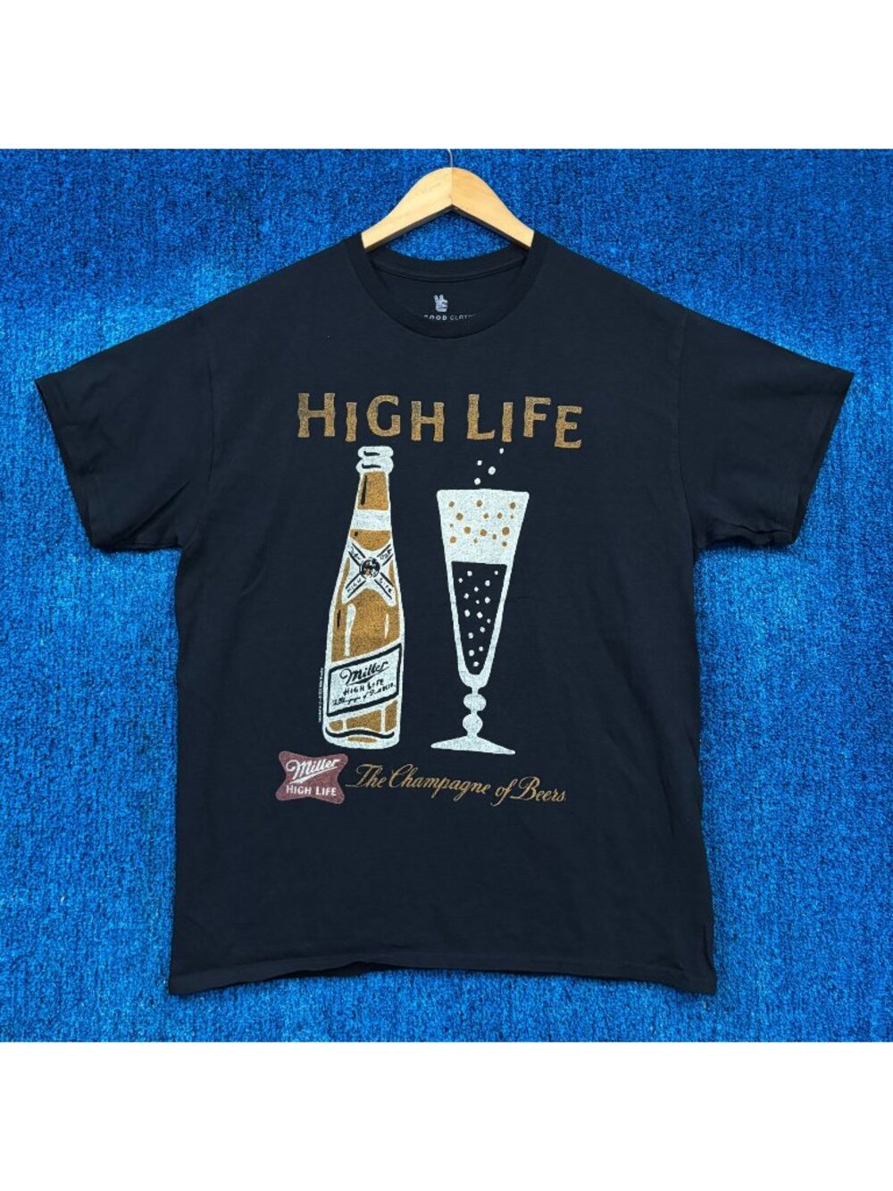 Miller High Life Champenge Of Beer T-Shirt Size Medium